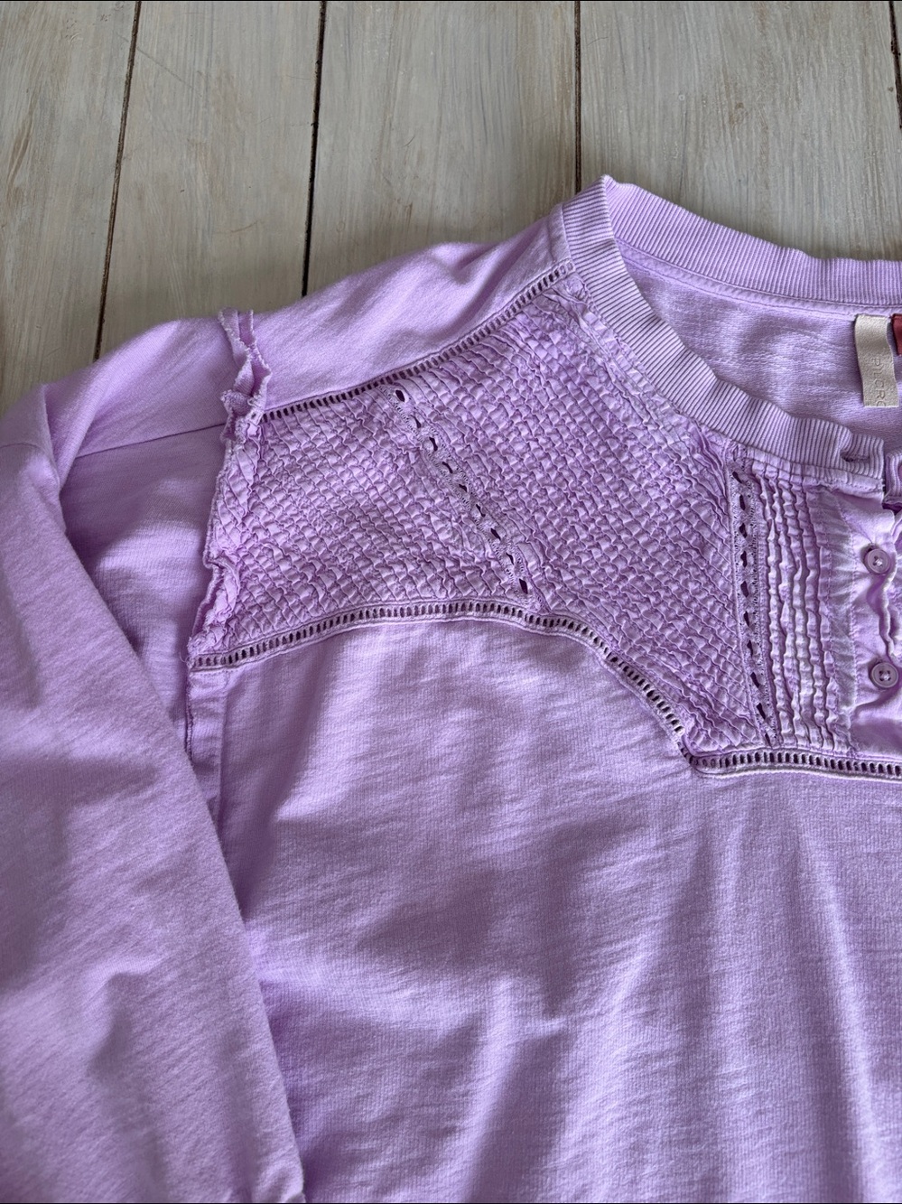 Pilcro Lavender Boxy Sweatshirt XL - Picture 4 of 6